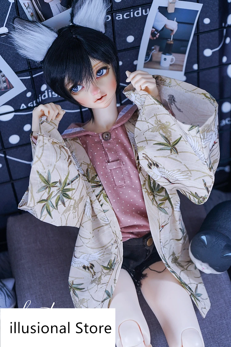 1/4 1/3 BJD Одежда модное кимоно для 1/3 1/4 msd 70unlce BJD/SD кукла аксессуары