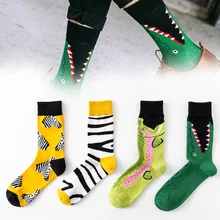 Модные парные носки, новинка, милые носки с мультяшным принтом для женщин и мужчин, GDD99