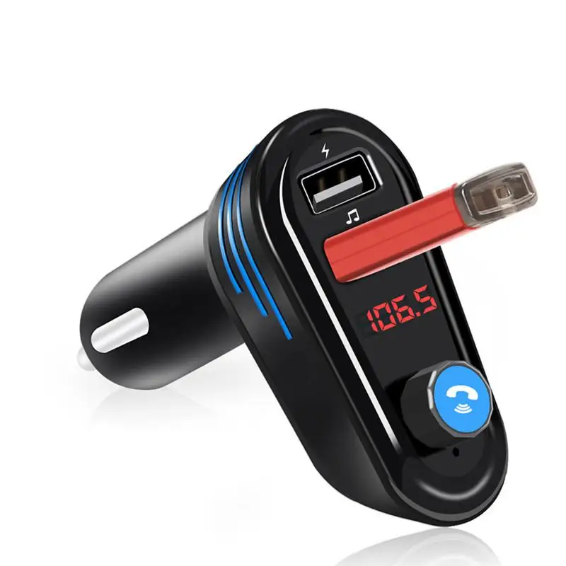Двойной USB автомобильный Bluetooth MP3 Hands-free телефон навигация fm-передатчик магнитола с Bluetooth