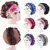2020 New Hot Fashion Women Satin Night Sleep Cap Hair Bonnet Hat Silk Head Cover Print Широкая резинка