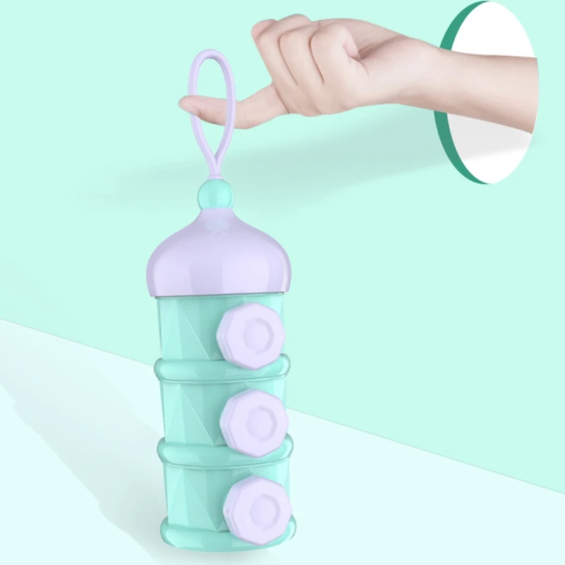Коробка для закусок, портативный дозатор для сухого молока, контейнер для детского питания, коробка для хранения детских вещей