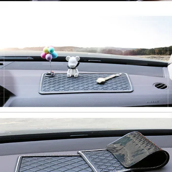 

Car Non-slip Mat More specifications Car Gadget Anti Slip Mat Auto Interior Dashboard Phone Coin Gel Pads