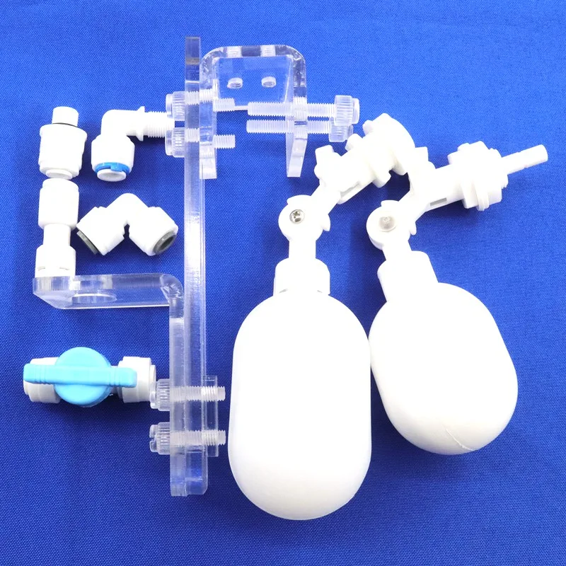 Fish Tank Acrylic Hydrating Device Automatic Filling Water Replenishing Floating Ball Valve Aquarium Water Level Controller Kits — view 3