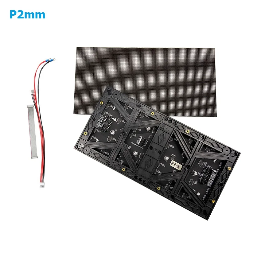 128*64 пикселей комнатный RGB HD P2 256*128 мм Внутренний светодиодный модуль видео
