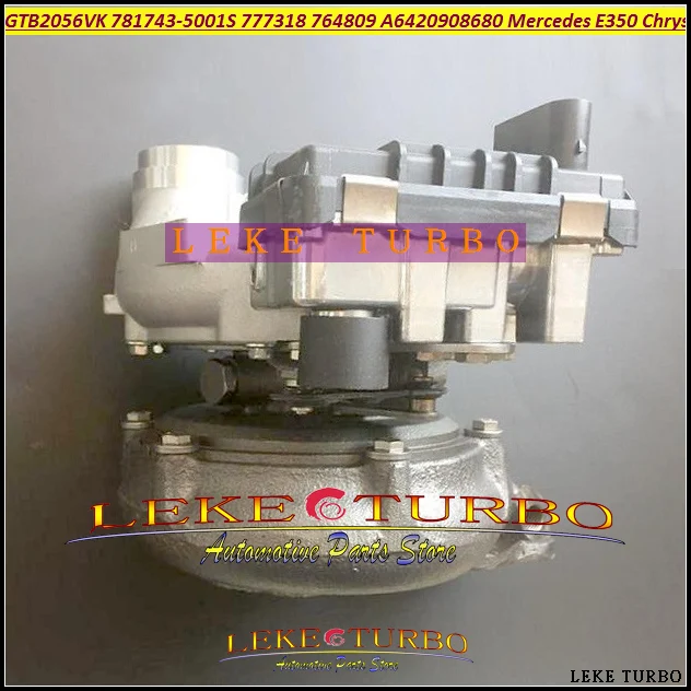 CHRA 764809 777318 E350 синий эффективность W212 ML320 R320 C320 E320 W211 CLS320 R280 E280 ML280 E300 M320 Sprinter 219 319 419 519