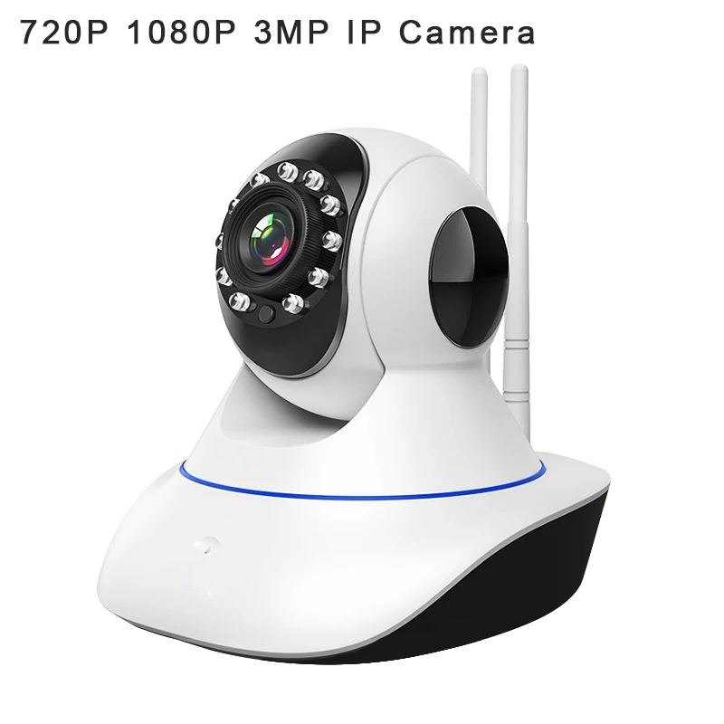 Беспроводная камера наблюдения безопасности H.264 Сетевая ip-камера видеонаблюдения КМОП ночного видения CCTV HD 720P 1080P крытый монитор младенца iCsee