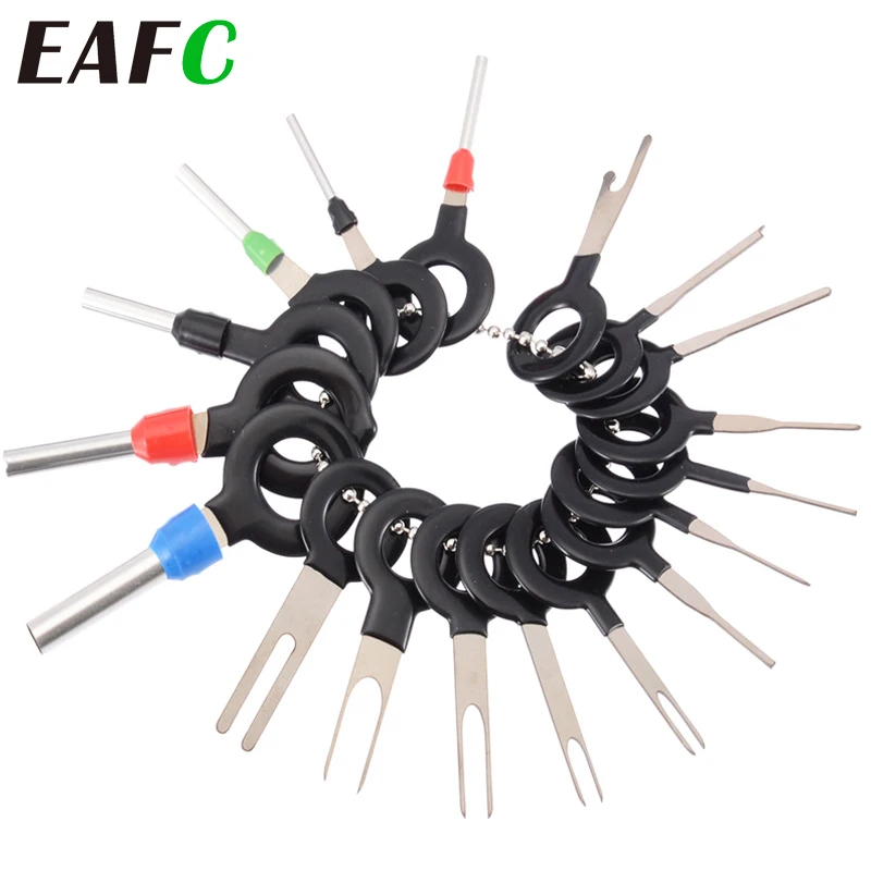 18Pcs 11Pcs Automotive Plug Terminal Remove Tool Set Key Pin Car Electrical Wire Crimp Connector Extractor Kit Accessories | Автомобили и