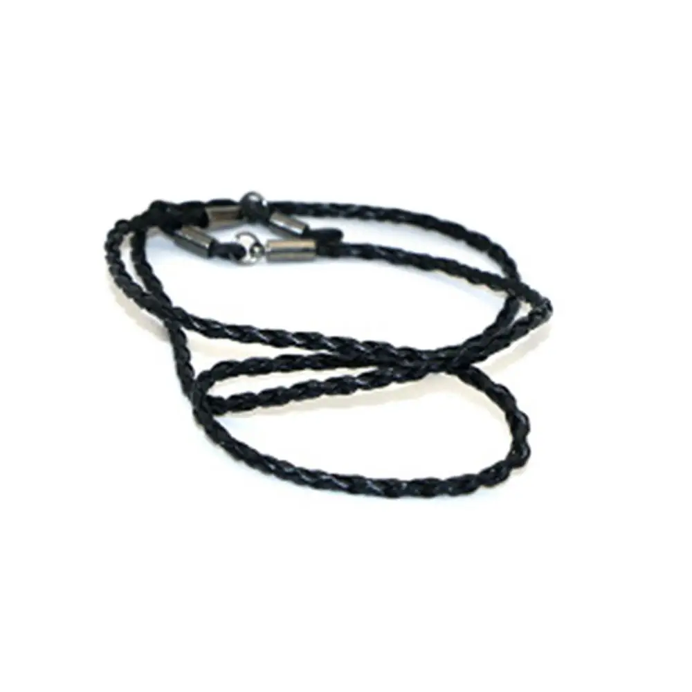 Модная кожаная Веревка Регулируемый конец очков шейный ремешок изысканный шнурок для очков универсальные аксессуары для очков - Цвет: 4