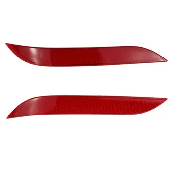 

Set Reflector Lights For BMW E60 E61 2003-2007 63146915040 Exterior 2pcs Car Red