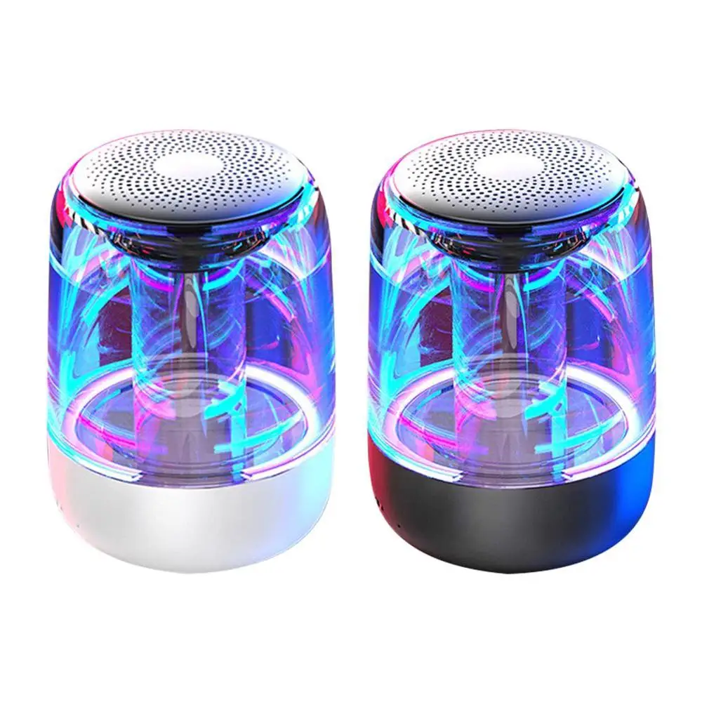 Subwoofer Bluetooth Speaker bluetooth portable speaker LED colorful lights mini Portable wireless Bluetooth speaker altavoces