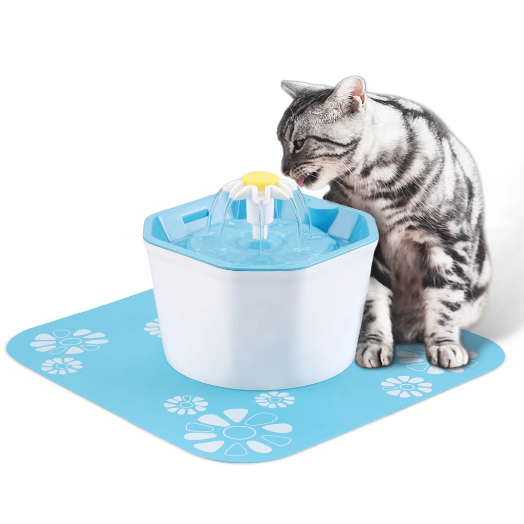 1 Набор, 1.6л автоматический Новый дозатор воды для домашних животных, автоматическое устройство для питья, фонтан, Электрический питатель