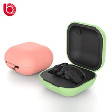 Funda suave para auriculares de TPU para Beats Powerbeats Pro inalámbrica Bluetooth funda para auriculares de deportes funda para TPU funda de caja de carga suave(China)
