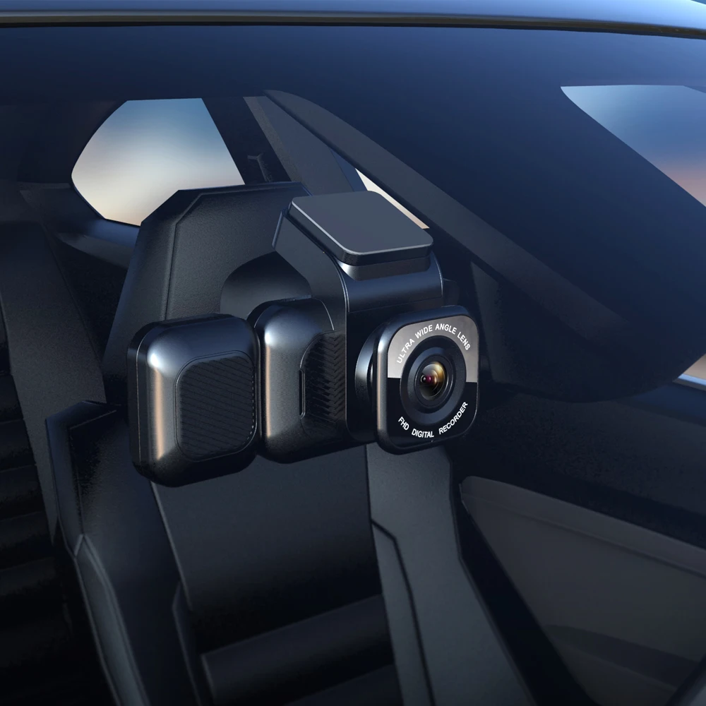 

Dashcam A12 WDR 1296P Built in Wifi APP dash camera Night Vision Car Camera Recorder Three Lens Rear View Car Dvr 24h Parking