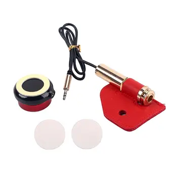 

Microphone Piezo Pickup with Amplifier Cable for Violin Cello Banjo Ukulele Mandolin Guitar