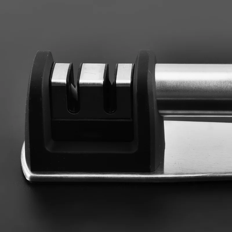 Manufacturers Direct Selling Stainless Steel Practical Manual Quick Sharpener Multi-functional Hand-Held Sharpener Currently Ava