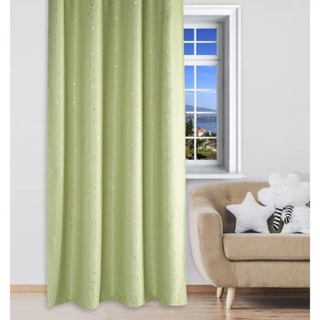 

Curtain Baby I "Stars" without holder, color pistachio 110 × 260 cm, blackout, polyester 100%