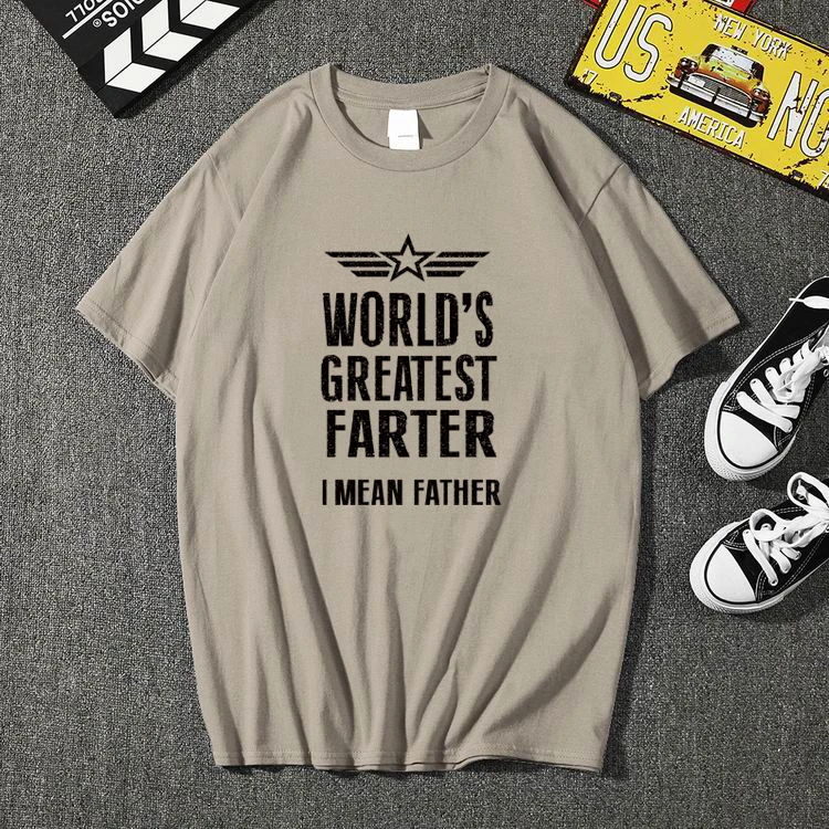 

Summer Men's New Cotton Print T-Shirt Simple Casual Round Neck Short Sleeve Men's Top