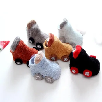 New autumn/winter cartoon car baby socks non-slip glue baby's toddler socks warm socks 1