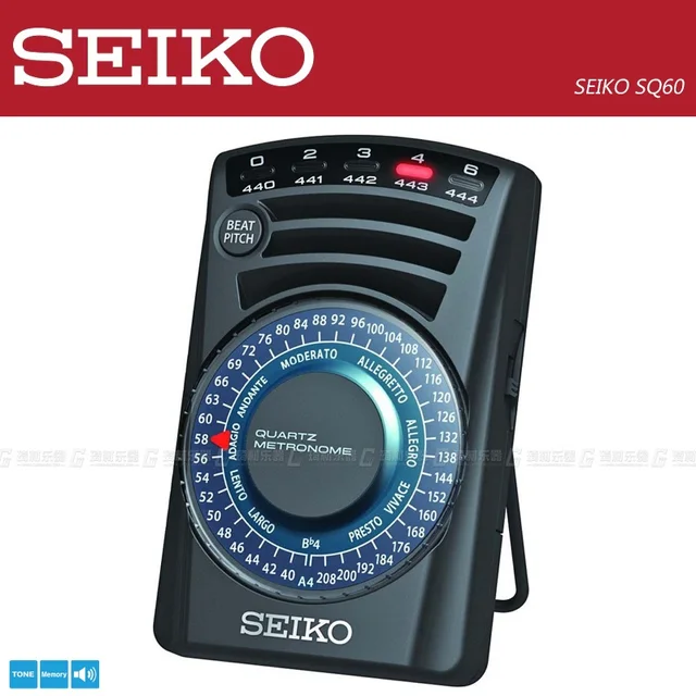 Seiko SQ60 Quartz Multi Tempo Metronome: A Perfect Companion for Musicians