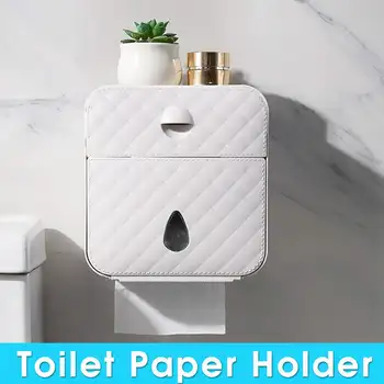 

Creatives Toilet Paper Holder Waterproof Paper Towels Holder For Kitchen Bathroom Toilet Roll holder Paper Case Storage Box