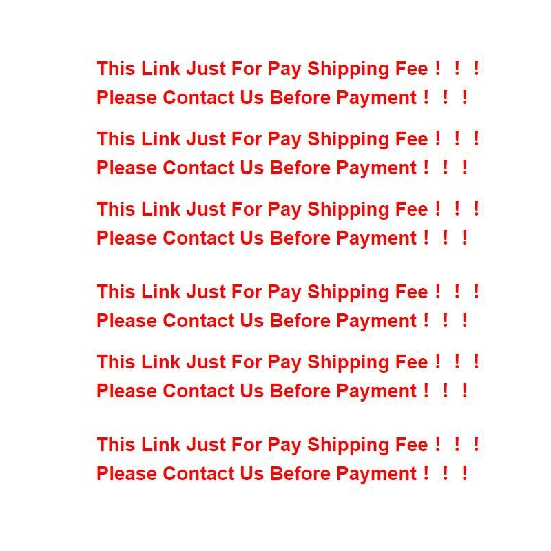 This link is only used to pay for shipping |