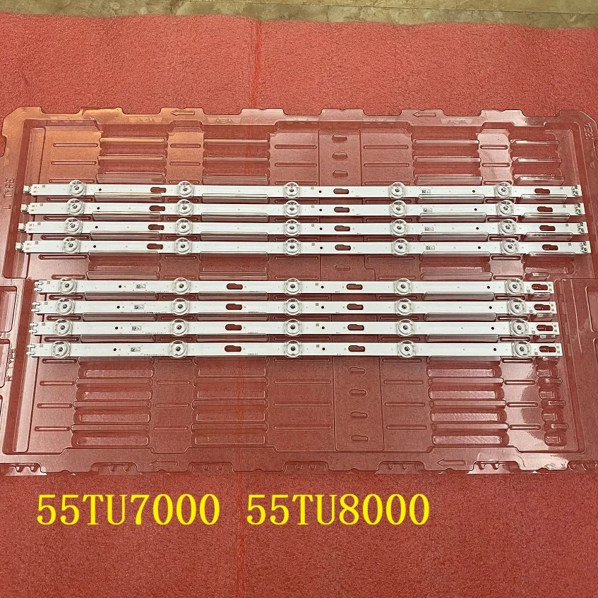 8 шт Светодиодная подсветка для Samsung UA55TU8000 UA55TU7000 UN55TU8200 UN55TU7000 UN55TU800 UE55TU8000 UE55TU7000