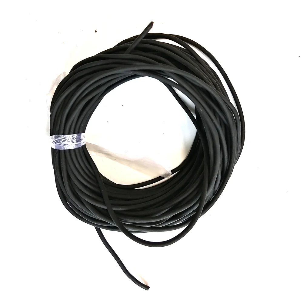 10 Meters 2.2mm Rubber Solid Elastic Rubber Line Line for Fishing Traditional Level Round Elastic Rope Tied Fish fishing line fishing tackle fishing rope fishing rubber band