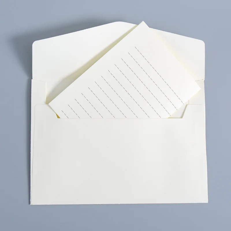 Смешанный 10 шт. Забавный конверт для лица 10 шт. бумага для письма с милым выражением канцелярские принадлежности Набор простой признание любовь почта конверт для писем