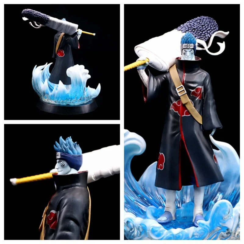 

Anime Naruto Hoshigaki Kisame Statue Akatsuki Memb PVC 36CM Action Figure Doll Collectible Model Figurine Puppets Toy Kids Gift