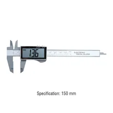 

Electronic Digital Caliper LCD Screen Vernier Caliper 0-150 Mm Portable Digital Ruler Measuring Instruments