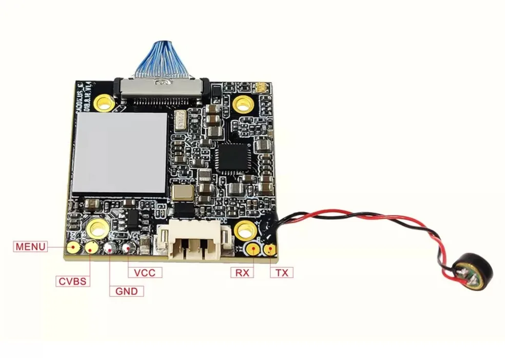 Caddx черепаха V2 1080p 60fps FOV 155 градусов Супер WDR Мини HD FPV камера OSD микрофон для радиоуправляемого дрона