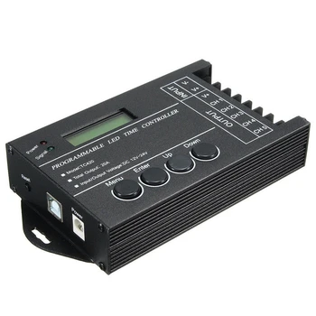 

TC420 Time programmable RGB LED Controller DC12V-24V 5 Channel LED Timing dimmer