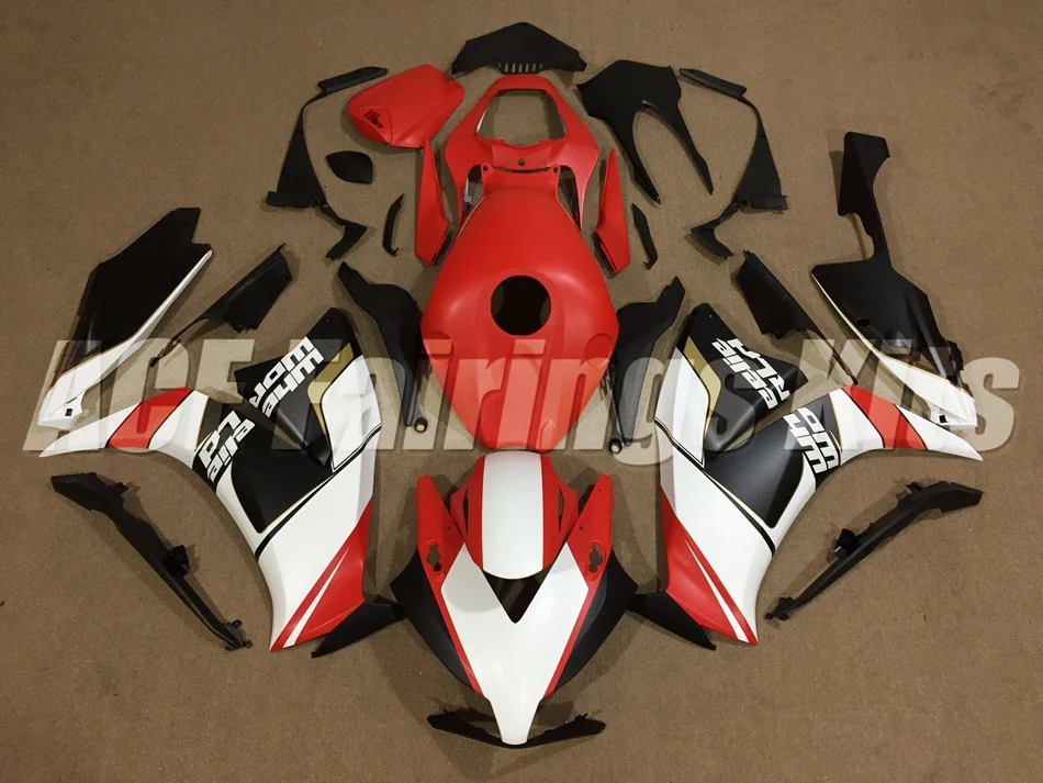 

4 Gifts New ABS Injection Mold Full Fairings kit Fit For HONDA CBR1000RR 2012 2013 2014 2015 2016 12 13 14 15 16 Red White
