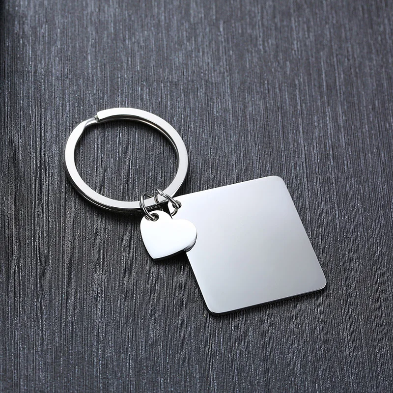 Persoanized брелки из нержавеющей стали Dog Tag кольцо для ключей для моего мужчины подарки для папы