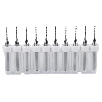 

GTBL 10pcs/Set 0.8mm High Quality PCB Print Circuit Board Carbide Mini Drill Bits Tool