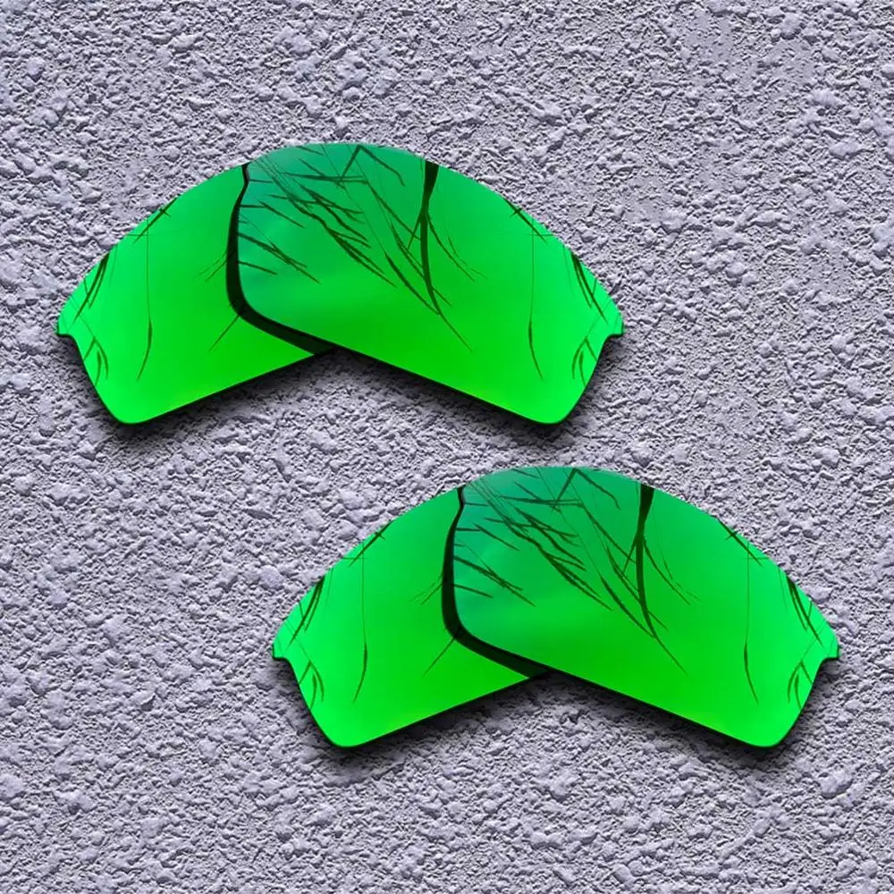 Green-Green 2 пары поляризованных сменных линз для солнцезащитных очков Oakley Bottlecap-несколько вариантов - Цвет линз: Green-Green
