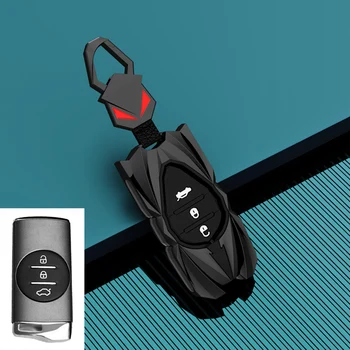 Custodia a 3 pulsanti per telecomando chiave per auto Shell per Chery Tiggo 8 Arrizo 5 Pro Gx 5x EQ7 Chery Tiggo 7 Pro Exeed 2020 2021 accessori