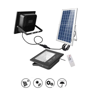 

Outdoor Solar Rechargeable Wall lamp LED Garden light Night Energy Saving Waterproof Security lighting floodlight light control