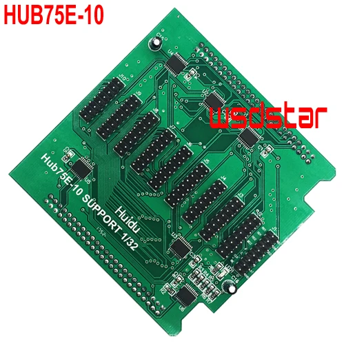 HUB75E-10 10 * HUB75E Поддержка 1/32 сканирования HUIDU HD-C15 HD-C35 HD-R500 RV901T i5A MRV300-1 | Электронные