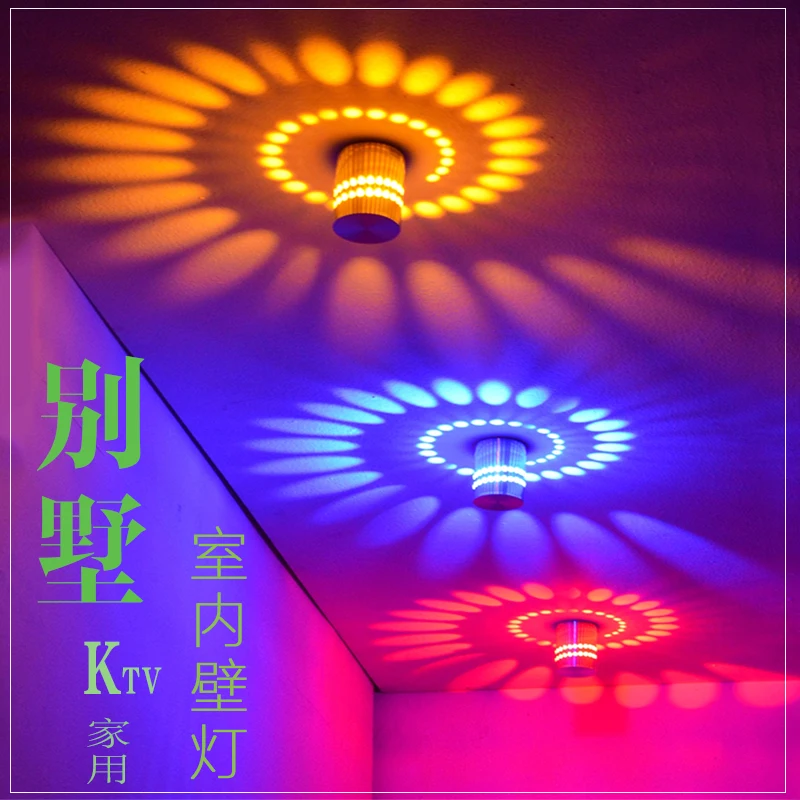 

LED corridor hallway lamp living room bedside background wall lamp bar KTV corridor decorative wall lamp