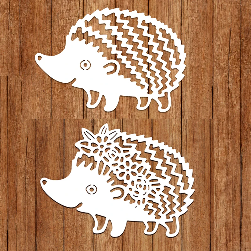 Металлические Вырубные штампы hedgehogs, вырезанные формы в виде животных для рукоделия, рукоделие 2022
