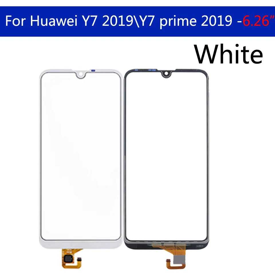 10 шт \ Лот 6,2" для huawei Y7 сенсорный экран дигитайзер сенсор Передняя стеклянная панель для Y7 Prime DUB-LX1 DUB-LX3 сенсорный экран