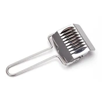 

Multi-use Manual Lattice Roller Cutter Stainless Steel Spaghett Noodle Maker Lattice Roller Kitchen Cooking Cutter Accessories