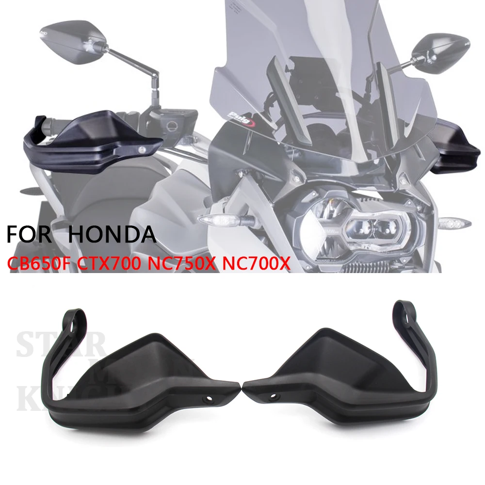 

Motorcycle Black Hand Guards Brake Clutch Levers Protector Handguard Shield For Honda NC700 X CB650F CTX700 NC750X 2014-2018