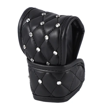 

Car Gear Lever Cover Black Crystal d Diamond Cover Interior Accessories Universal Car SUV Truck Car Styling
