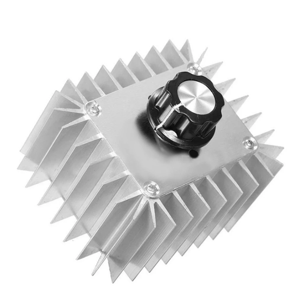 

AC220V 5000W SCR Voltage Regulator Motor Speed Controller Light Dimming Thermostat Speed Regulator For LED Light