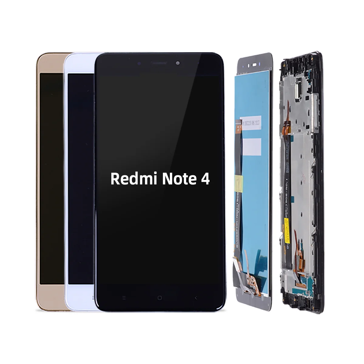 Модуль с рамкой сенсорный ЖК-экран для Redmi Note 4 замена дигитайзер Xiaomi дисплей |