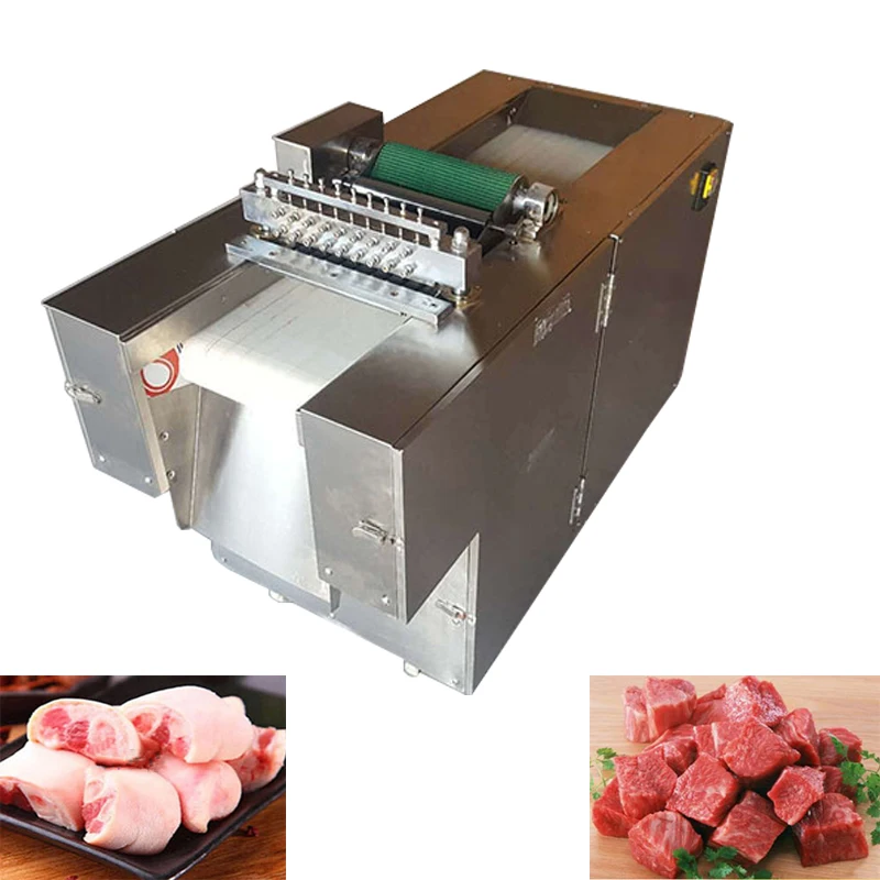 electric beef jerky cutter machine/fish meat cube cutting machine 5