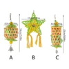 Natural Bamboo Rattan/Paper Weaving Cage Pet Bird Chewing Toys Parrot Cage Foraging Shredder Home Hanging Decoration 6