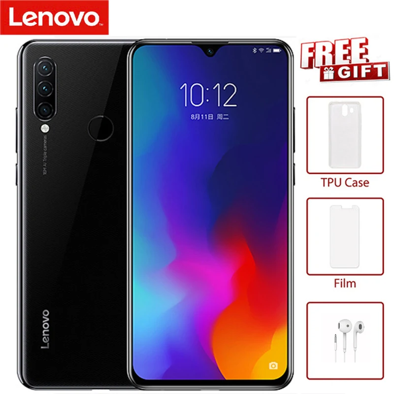 Оригинальный lenovo Z6 Lite 4 Гб 64 6 3 дюйма 2340*1080 экран Snapdragon 710 Восьмиядерный 4050 мАч